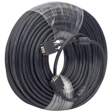 PowerMaster PM-16333 15 Pin 3+6 Erkek/Erkek 50 Metre VGA Görüntü Kablosu