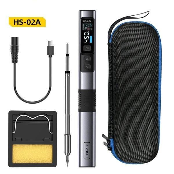 Fnirsi HS 02 AHS-02A Akıllı Elektrikli Havya 100W