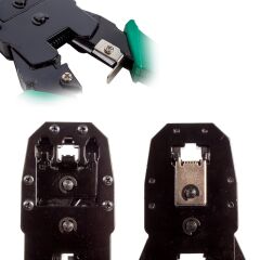 Powermaster PM-315 RJ11-RJ9-RJ45 3'lü Sıkma Pensesi