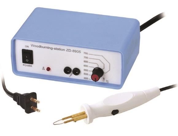 Zd-8905 Isı Ayarlı Hobi Ağaç Tahta Yakma Havyası Analog