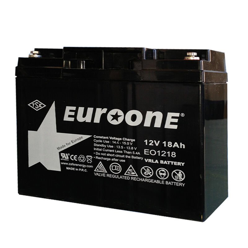 Euroone EO1218 12 Volt 18 Amper Bakımsız Kuru AGM Akü