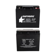 Euroone EO1218 12 Volt 18 Amper Bakımsız Kuru AGM Akü