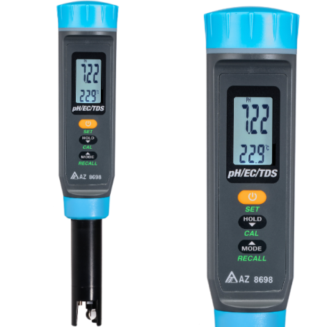 AZ 8698 pH, EC, TDS ve Sıcaklık | 4 in 1