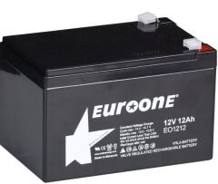 Euroone EO-1212 12 Volt - 12 Amper Bakımsız Kuru Akü