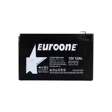 Euroone EO-1212 12 Volt - 12 Amper Bakımsız Kuru Akü