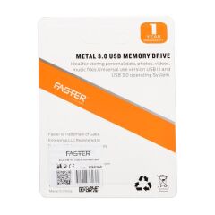 Faster 8 Gb Metal USB Flash Bellek