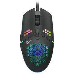 Lenovo Lecoo MS105 3200 DPI 6 Tuşlu Kablolu RGB Led Aydınlatmalı Gaming Oyuncu Mouse