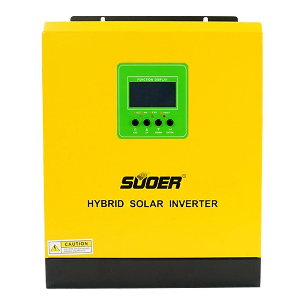 SUOER VMS-3K-24 MPPT SOLAR ŞARJ KONTROL CİHAZLI VE AC ŞARJLI İNVERTER