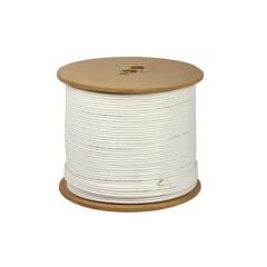 Zibox Trishield 300 Metre RG6/U6 Coaxial Anten Kablosu CCA Sargı Çift Özel Folyo Sargı