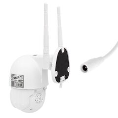 POWERMASTER PM-6377 1080P WIFI İKİ YOLLU AUDIO IP DOME KAMERA