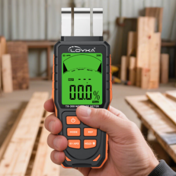 TR-300 Ahşap ve Yapı Malzemesi Nem Ölçer | Deri ve Kağıt Nemi