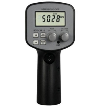 PCE-OM 15 Profesyonel Stroboskop | Endüstriyel Bakım ve Devir Kontrolü