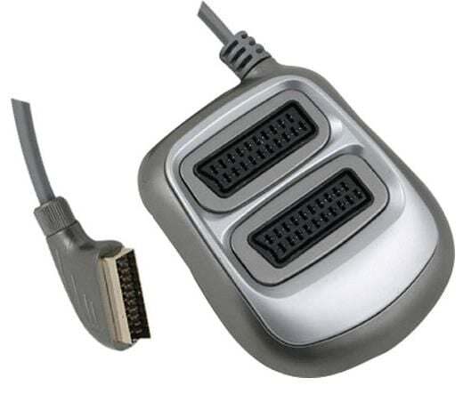 Scart 1/2 Scart Dağıtıcı Altın Uç