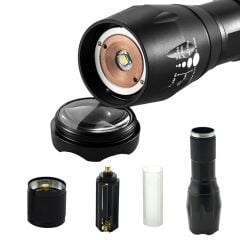 Powermaster Şarjlı Zoom'lu Ledli El Feneri PM-14623