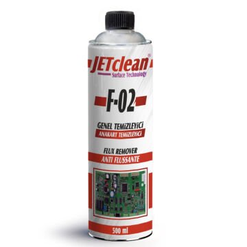 Jetclean F-02 500 Ml Flux Anakart Temizleme Sıvısı
