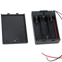 Powermaster  3'lü AA Kapaklı Switch'li Pil Yuvası (IC-233E)