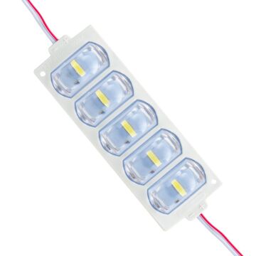 POWERMASTER MODÜL LED 12V 4W SOĞUK BEYAZ 3030 10 X 53.8MM IP65 260-280LM 180 DERECE (20 ADET)