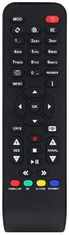 Digitürk Hd Model Uydu Kumandası
