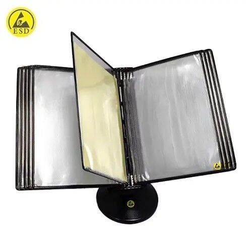 Antistatik ESD A4 Klasör Dosya Rafı