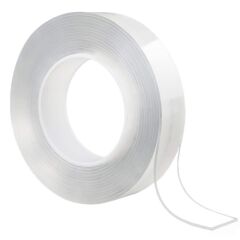 Sunup SN-24358 20mm 3 Metre Çift Taraflı Nano Teknoloji Süper Yapıştırıcı Şeffaf Bant
