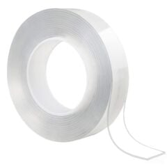 Sunup SN-24358 20mm 3 Metre Çift Taraflı Nano Teknoloji Süper Yapıştırıcı Şeffaf Bant