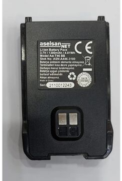 Aselsan ASN-A446T 1300 Mah Yedek Batarya