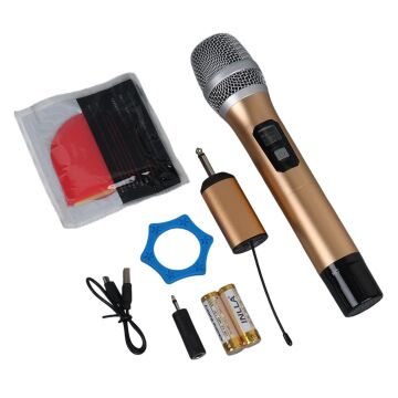 Magicvoice MV-1301E UHF Ekranlı Kablosuz 1 El Telsiz Mikrofonu