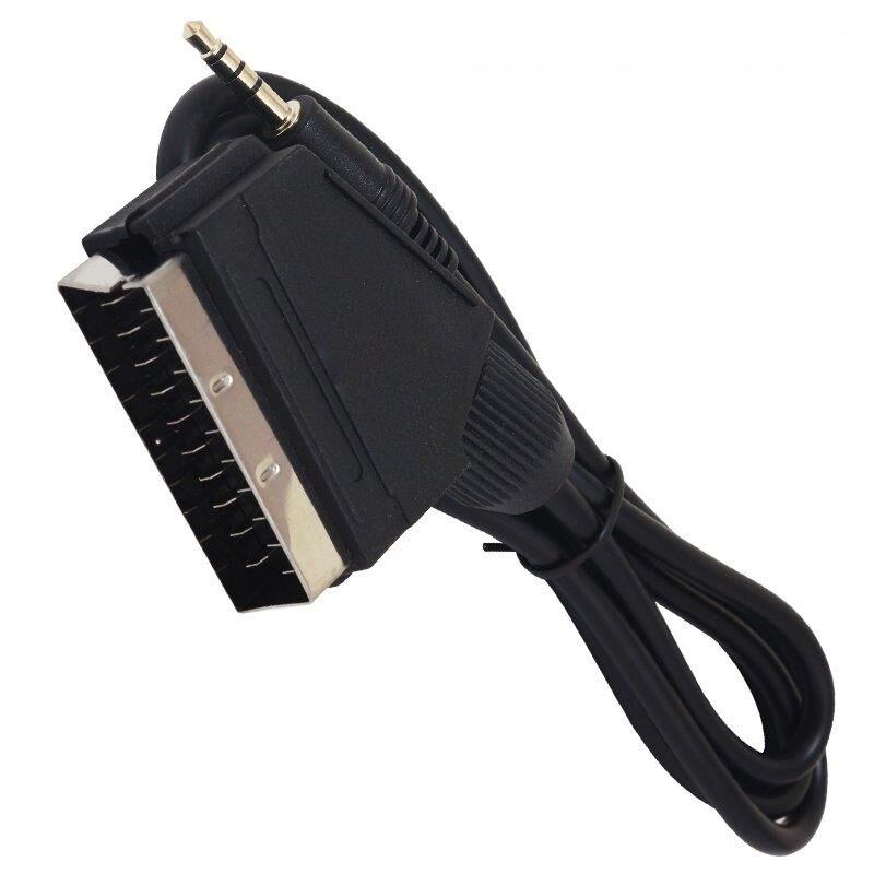 UYDU ALICISI AV KABLO 1.2 MT 3.5 MM - SCART KABLO (5 ADET)