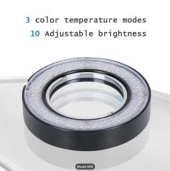 Mikroskop Aydınlatıcı Halka Işık Kaynağı Ubs Ayarlanabilir