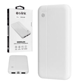 IP-G10N SİYAH MICRO+TYPE C GİRİŞLİ 10000MAH TAŞINABİLİR ŞARJ CİHAZI POWERBANK
