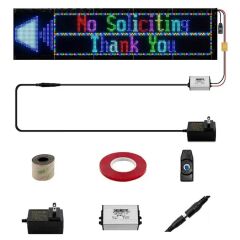Powermaster PM-23826 20x66cm Kayan Yazı Led Tabela