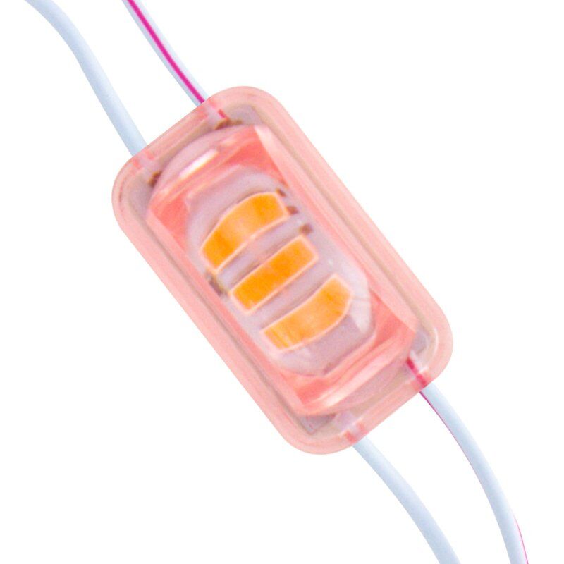 POWERMASTER MODÜL LED 12V 1.5W PEMBE 2835 85 X 73MM IP65 240-260LM 180 DERECE (20 ADET)