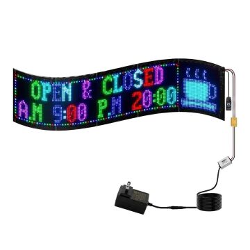 Powermaster PM-23827 20x82cm Kayan Yazı Led Tabela