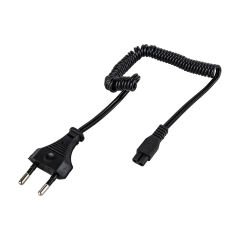 220 Volt Spiral Model Ceyran Power Kablo 1 Metre (Traş Makineleri-Işıldaklar İçin)