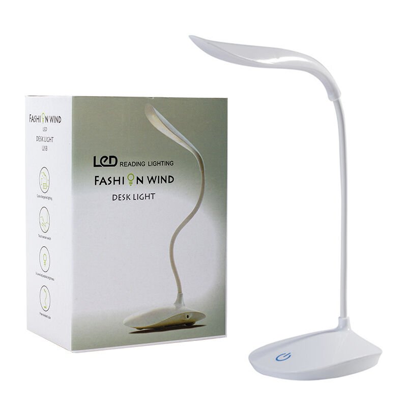 Powermaster PM-19316 5 Volt - 0.5 Amper Dokunmatik Tuşlu 14 Ledli Şarjlı Portatif Masa Lambası