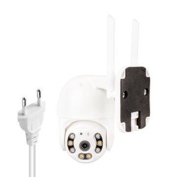 PowerMaster 2mp 3.6mm 1080P Wifi Speed Dome PTZ Kamera Poe + 12V