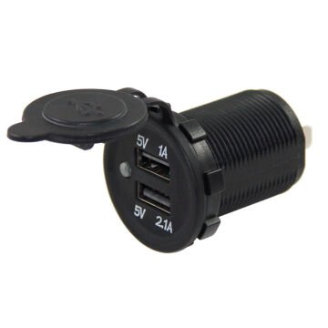 Pano Tipi USB IC-266C  8-32 Volt Kulaksız 30 Mm