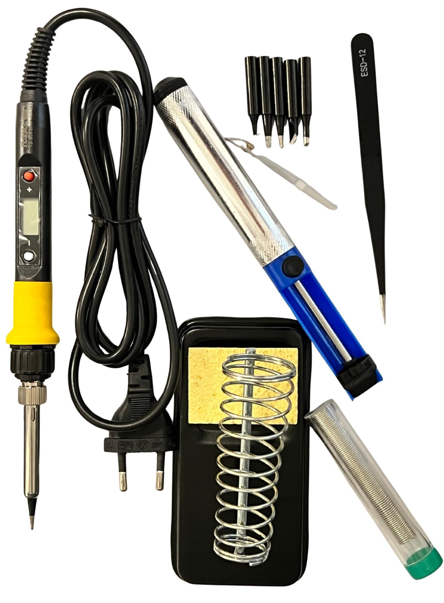 Tussle TS-908 936H 80 Watt Dijital Isı Ayarlı Havya Seti