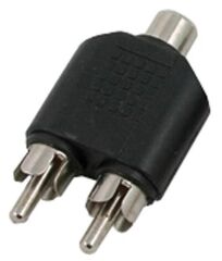 2RCA Erkek /RCA Dişi Çevirici