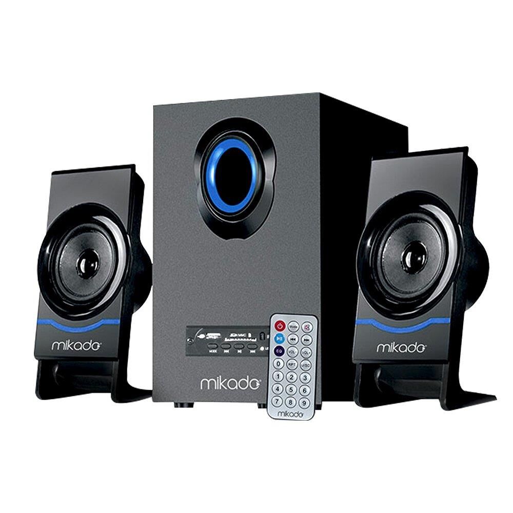 MIKADO MD-1700BT 2+1 SİYAH USB/SD/FM/BT DESTEKLİ HOPARLÖR - SPEAKER