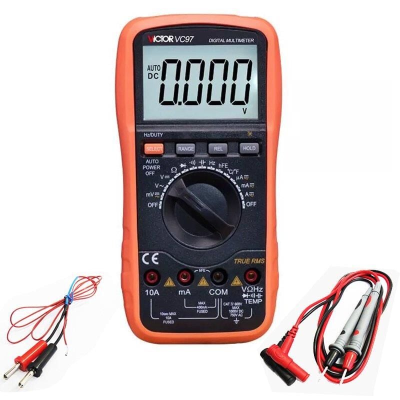PowerMaster VC-97 True RMS Profesyonel Dijital Multimetre Ölçü Aleti