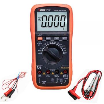 PowerMaster VC-97 True RMS Profesyonel Dijital Multimetre Ölçü Aleti