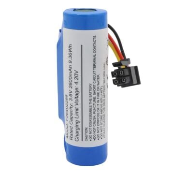 PowerMaster PM-24803 3.6V 2600mAh 4 Pin Soketli Beko Yazar Kasa Pos Cihazı Pili 18650 Lityum Batarya (VPS906R)