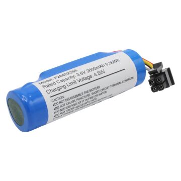PowerMaster PM-24803 3.6V 2600mAh 4 Pin Soketli Beko Yazar Kasa Pos Cihazı Pili 18650 Lityum Batarya (VPS906R)