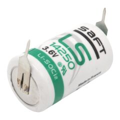 PowerMaster PM-25277 1/2AA LS 3.6 Volt Kısa Boy Puntalı Lityum Pil