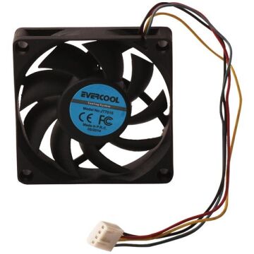 PowerMaster PM-7766 Fırçasız DC Fan 70x70x15mm 12 Volt 3 Pin (Seri 1)