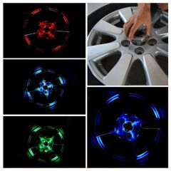 Sunup Led Işıklı Araba Tekerlek Göbek Kapağı