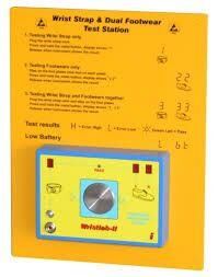 ESD Bileklik ve Ayakabı Test İstasyonu