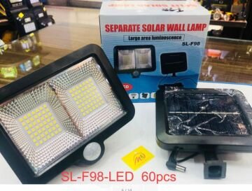 Powermaster SL-F98 Solar Duvar Lambası