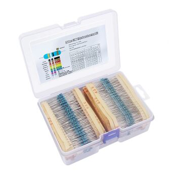 Powermaster PM-29724 1/4W 1 Ohm - 10 Mega Ohm Arası 130 Çeşit 2600 Parça Direnç Kiti